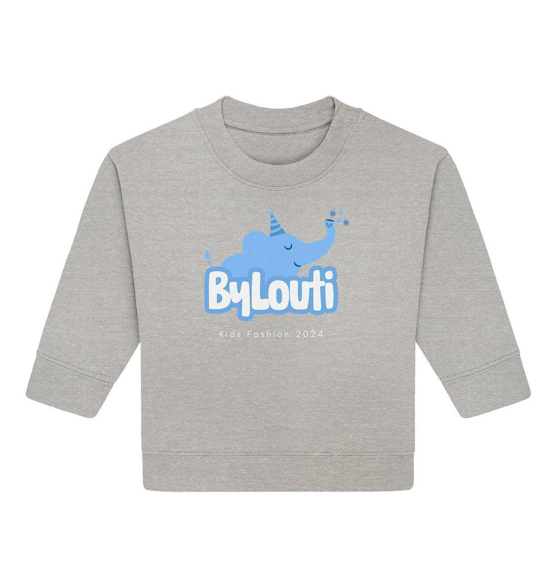 ByLouti - Sweet Elephant - Baby Organic Sweatshirt - ByLouti