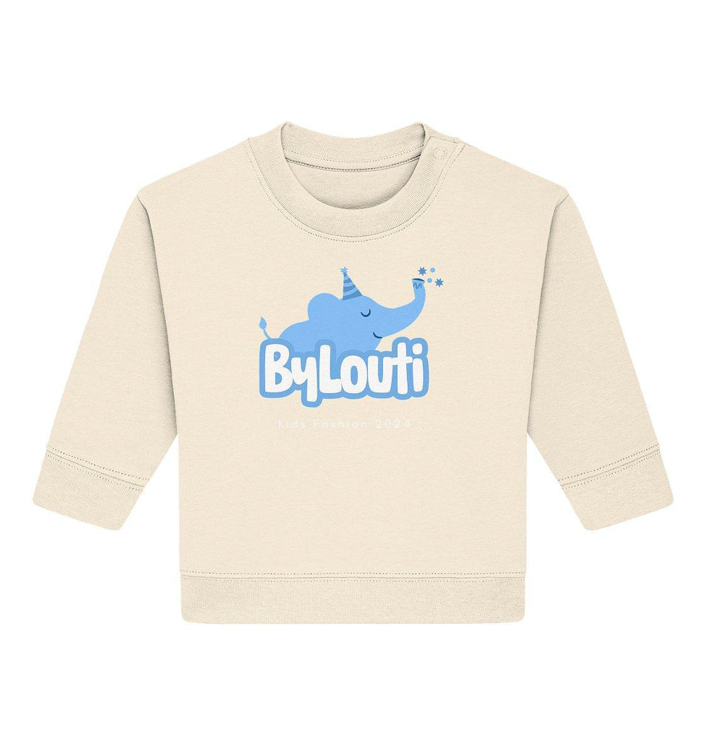 ByLouti - Sweet Elephant - Baby Organic Sweatshirt - ByLouti