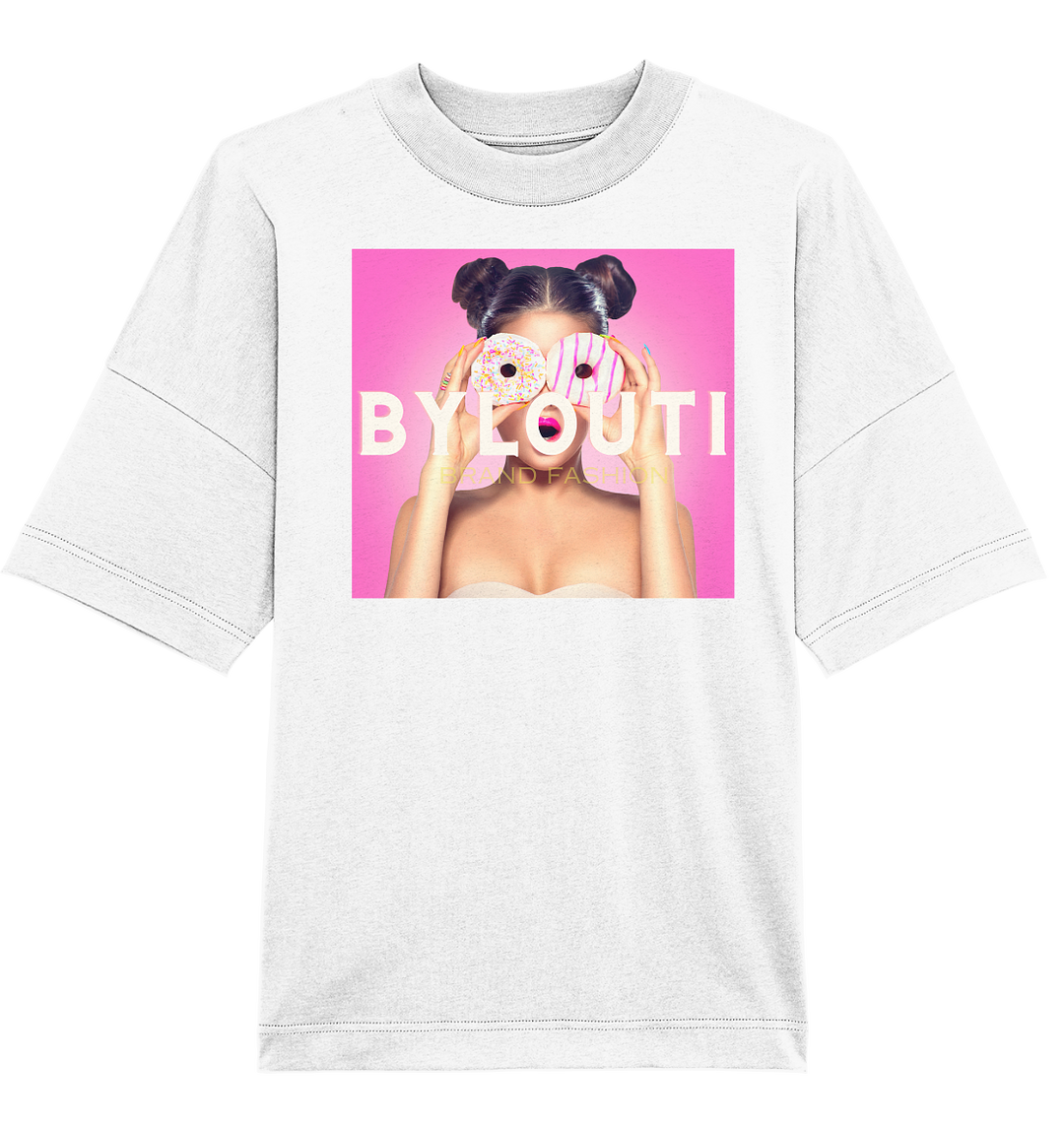 ByLouti-Donut Girl - Organic Oversize Shirt