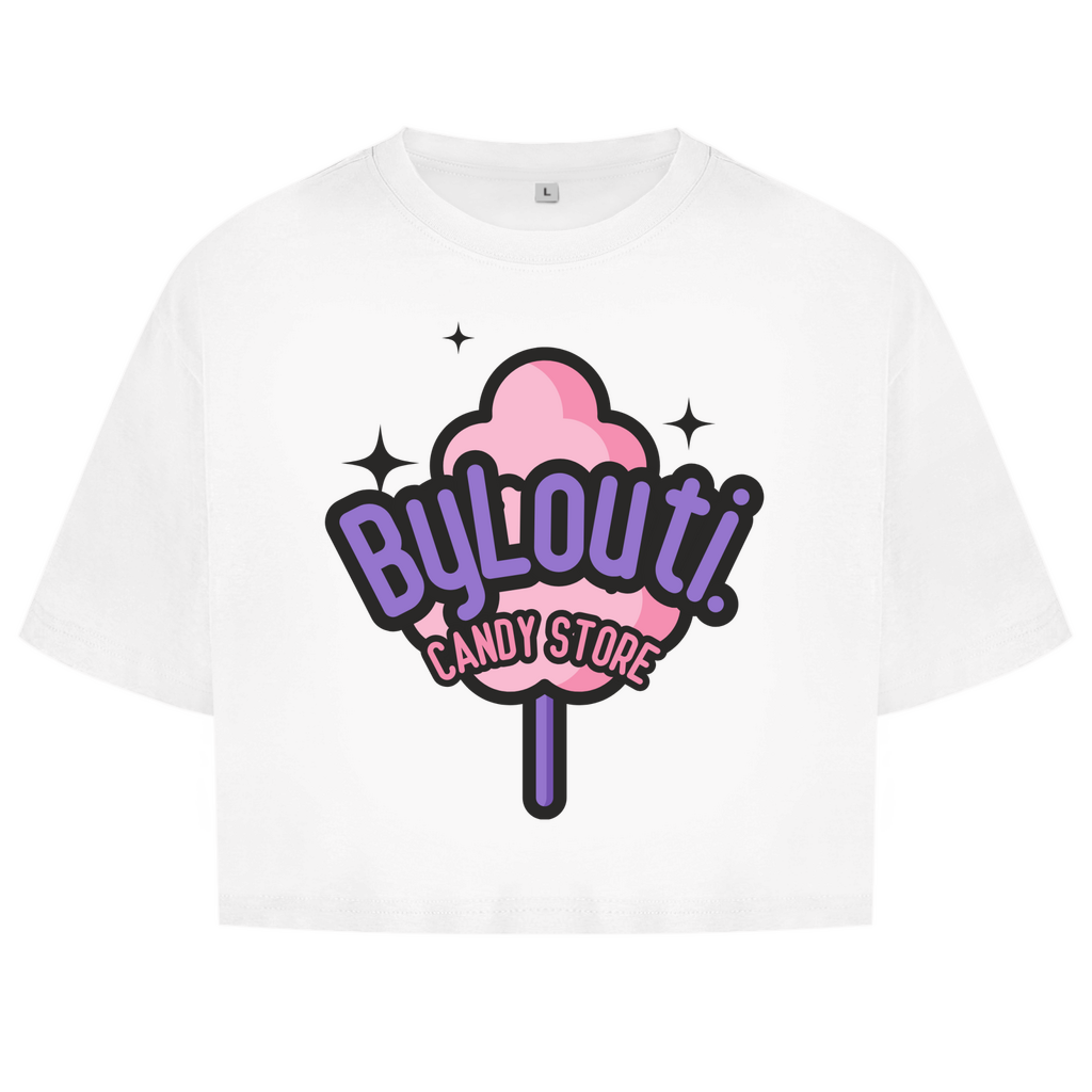 NEW ByLouti-Candy Oversize Crop Top