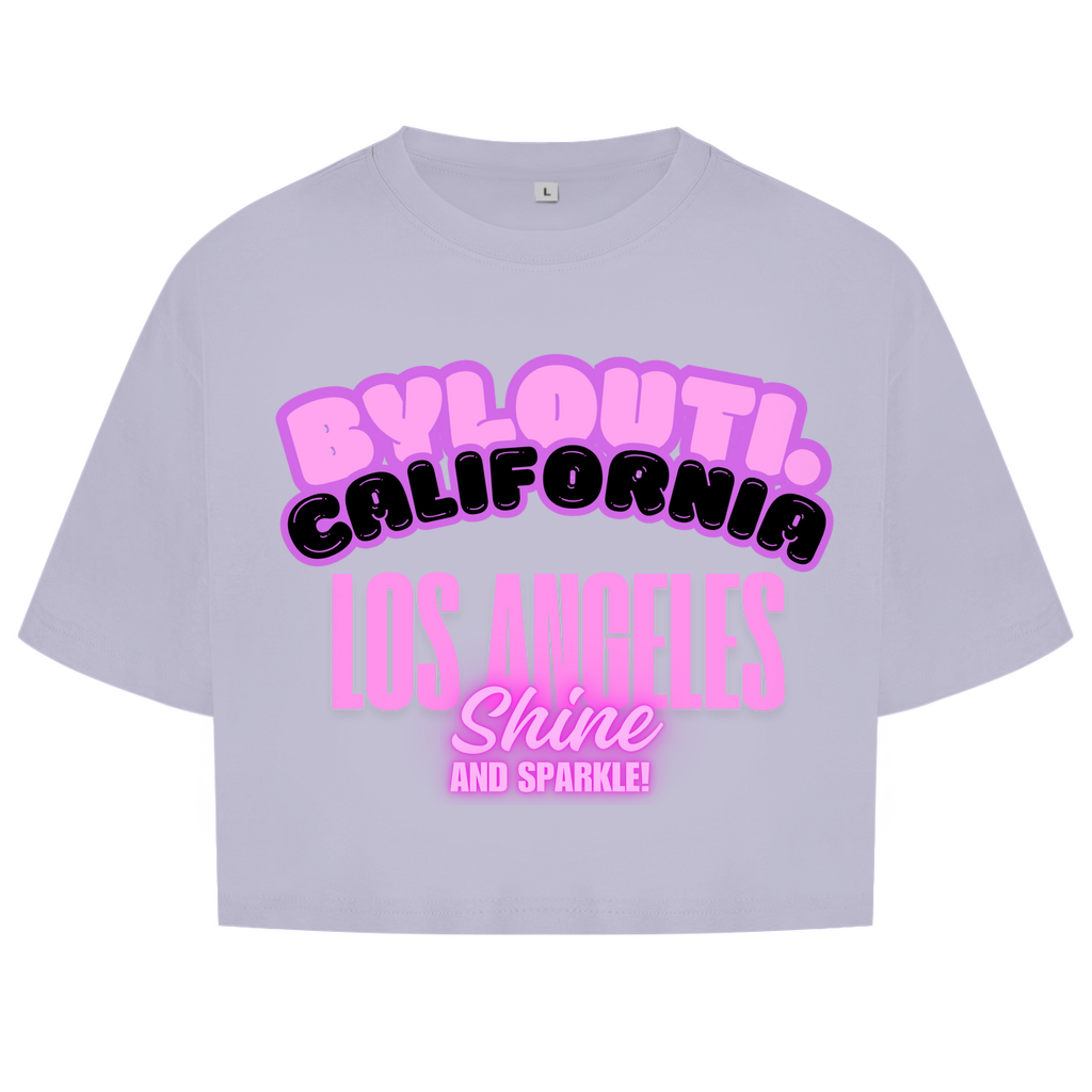 Women's Oversize Crop Girls Sweet Fashion