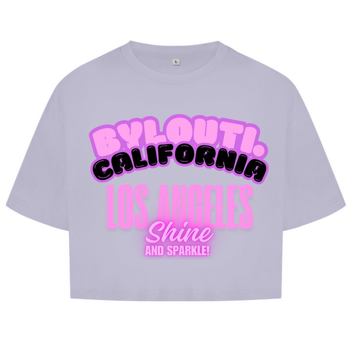 Women's Oversize Crop Girls Sweet Fashion