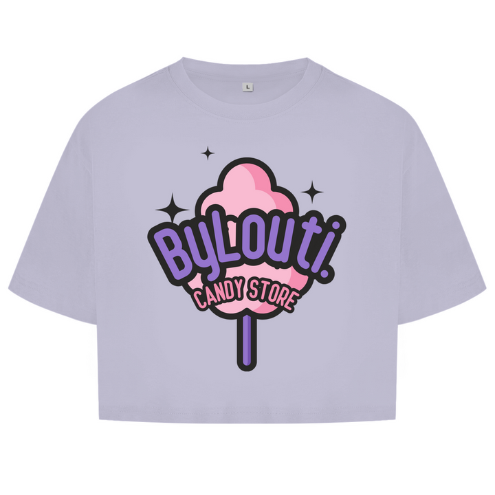 NEW ByLouti-Candy Oversize Crop Top