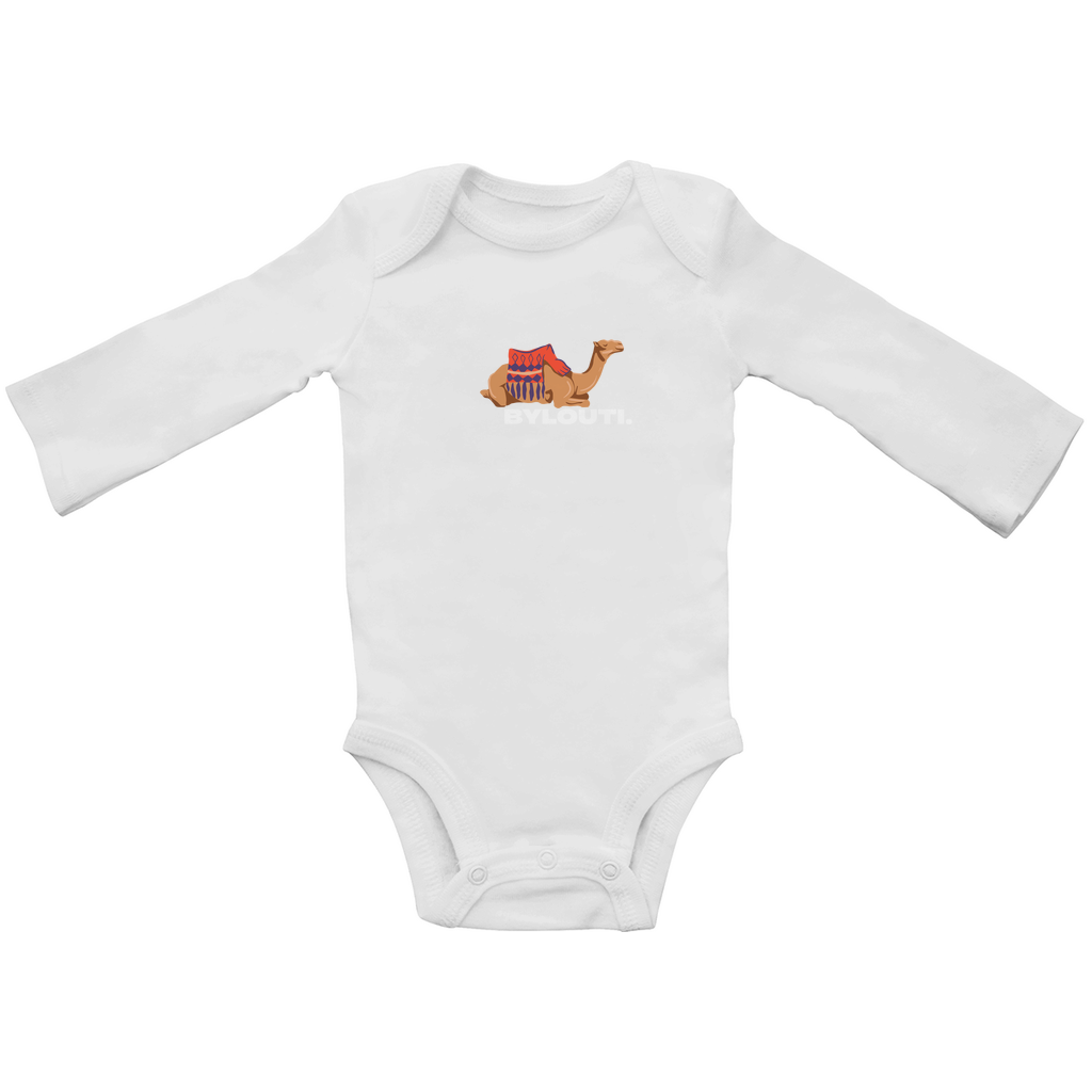 Baby Camel Organic Bodysuit Long Sleeve