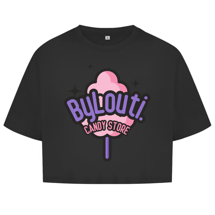 NEW ByLouti-Candy Oversize Crop Top