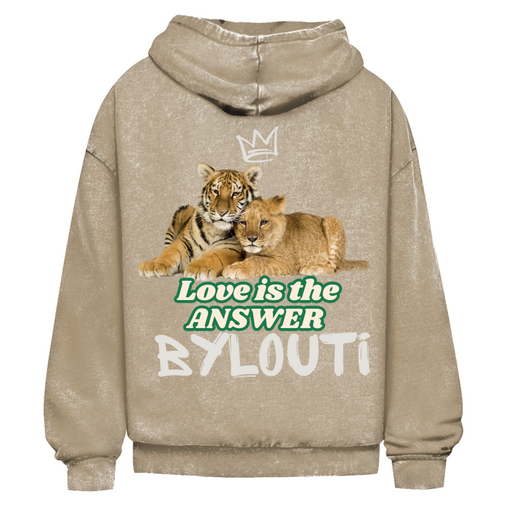 LION KING Oversize Washed Hoodie