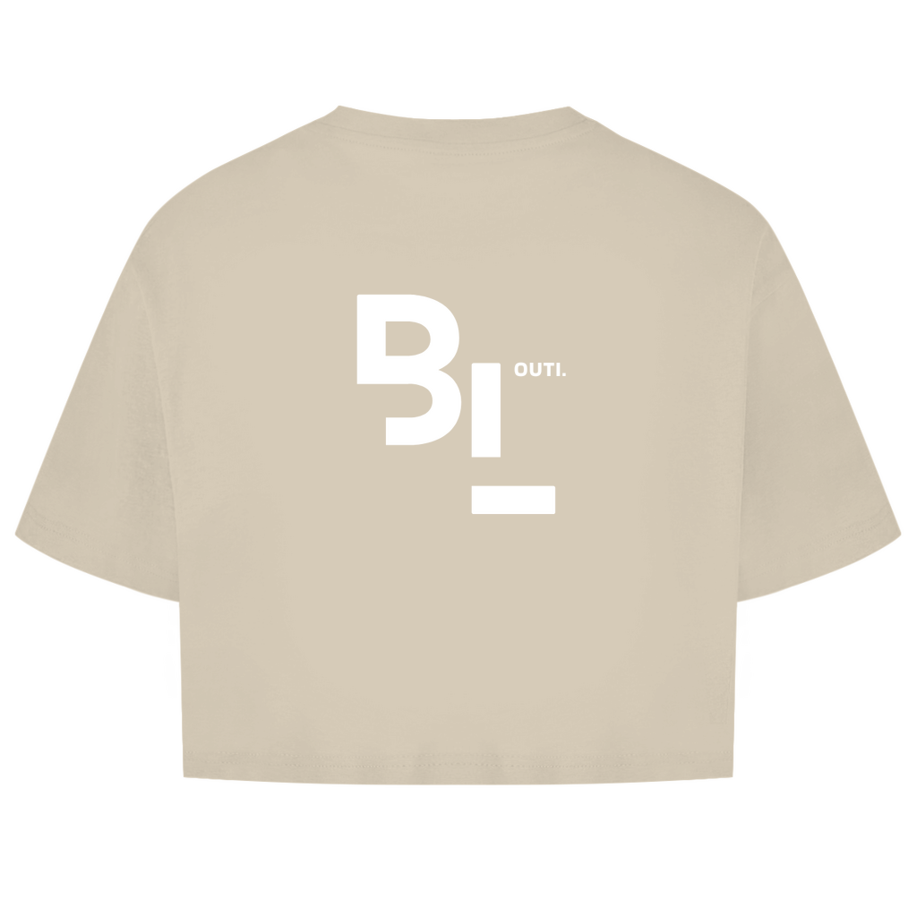 Women's Oversize Crop Girls Sweet Fashion