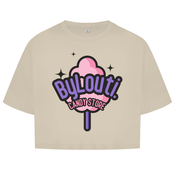 NEW ByLouti-Candy Oversize Crop Top