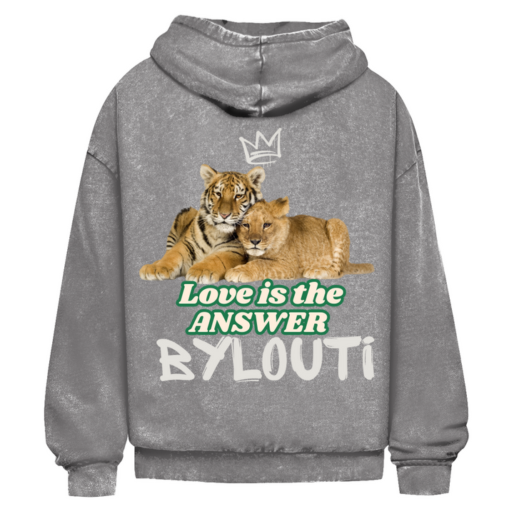 LION KING Oversize Washed Hoodie