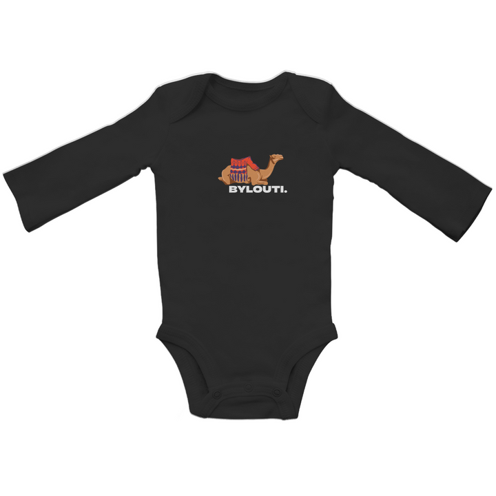 Baby Camel Organic Bodysuit Long Sleeve