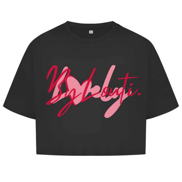 Women's Oversize Crop Girls Sweet Fashion