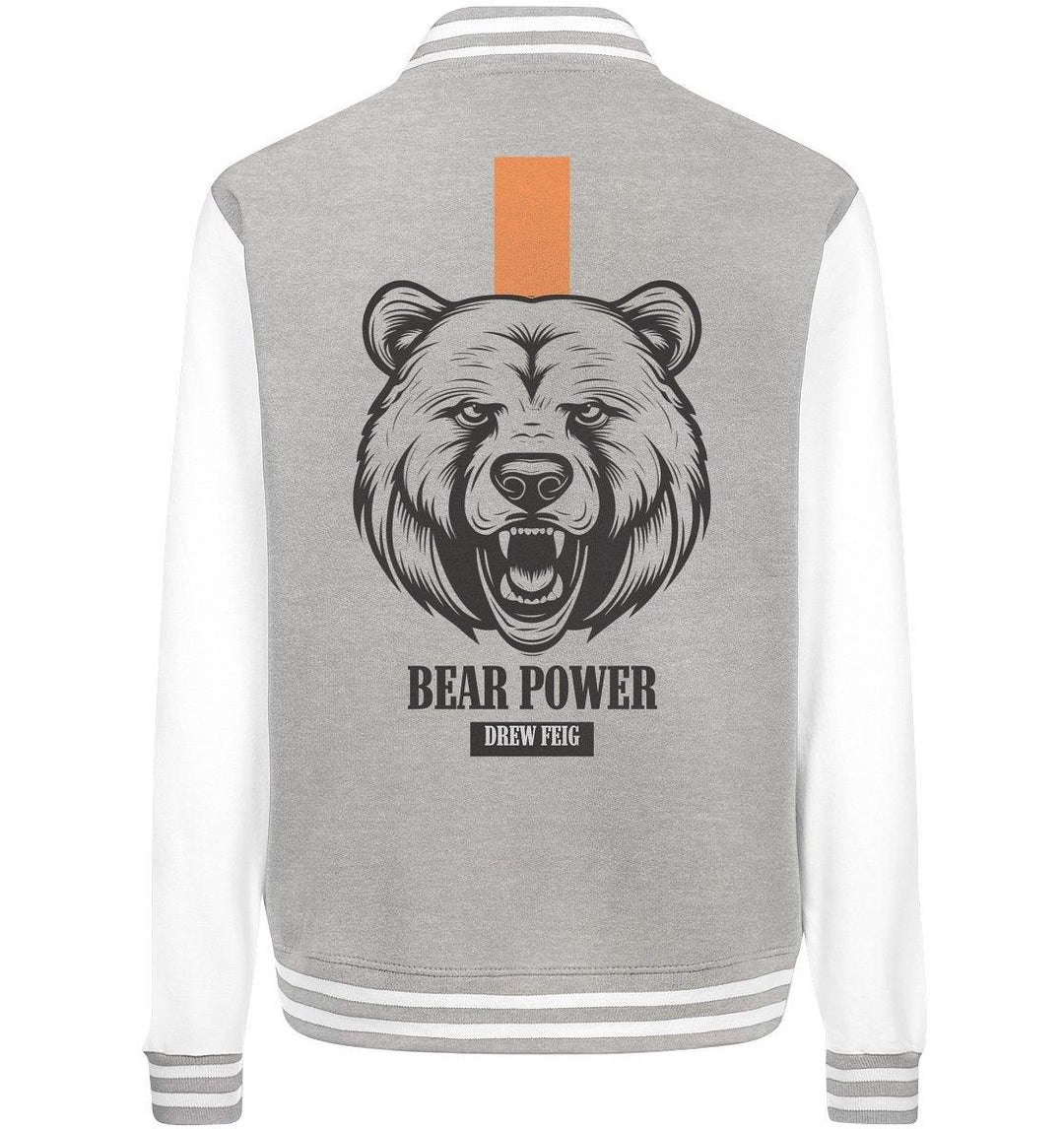 ByLouti - Bear - Power - College Jacket - ByLouti