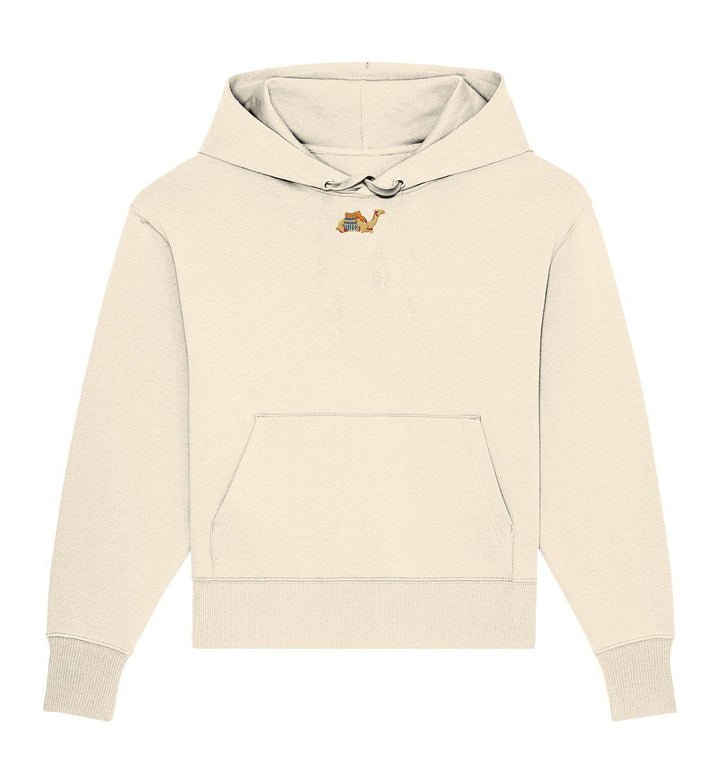 ByLouti Chill Camel - Organic Oversize Hoodie (Stick) - ByLouti