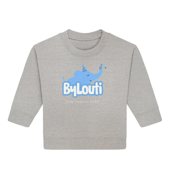 ByLouti - Sweet Elephant - Baby Organic Sweatshirt - ByLouti