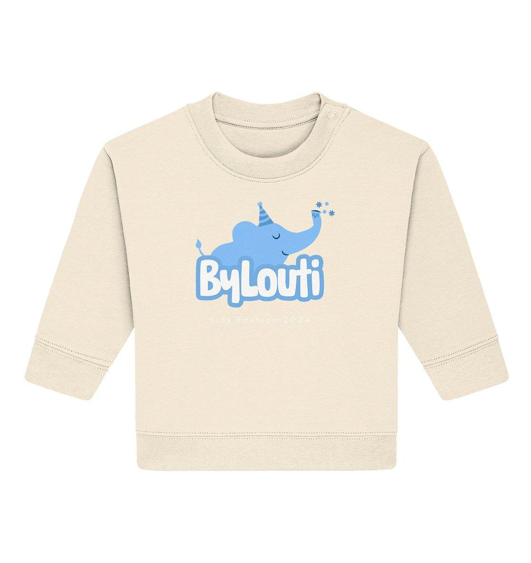 ByLouti - Sweet Elephant - Baby Organic Sweatshirt - ByLouti