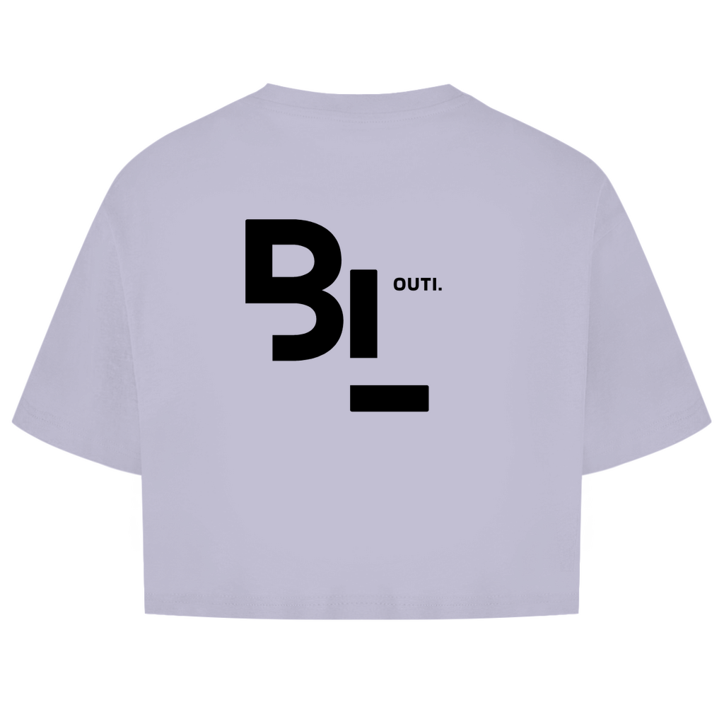 Women's Oversize Crop Top Lion