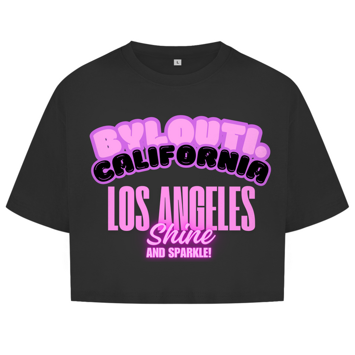 Women's Oversize Crop Girls Sweet Fashion