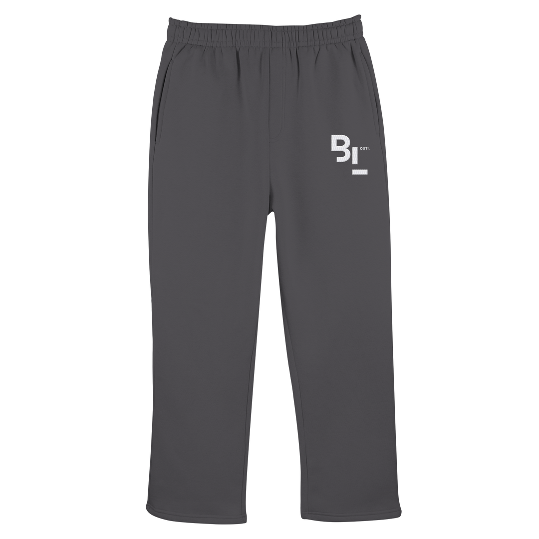 Fluffy Wide Leg Pants  - Fluffy Track Sweatpants