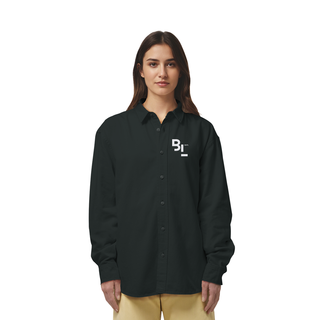 CAli Style - Organic Relaxed Button-Up Shirt