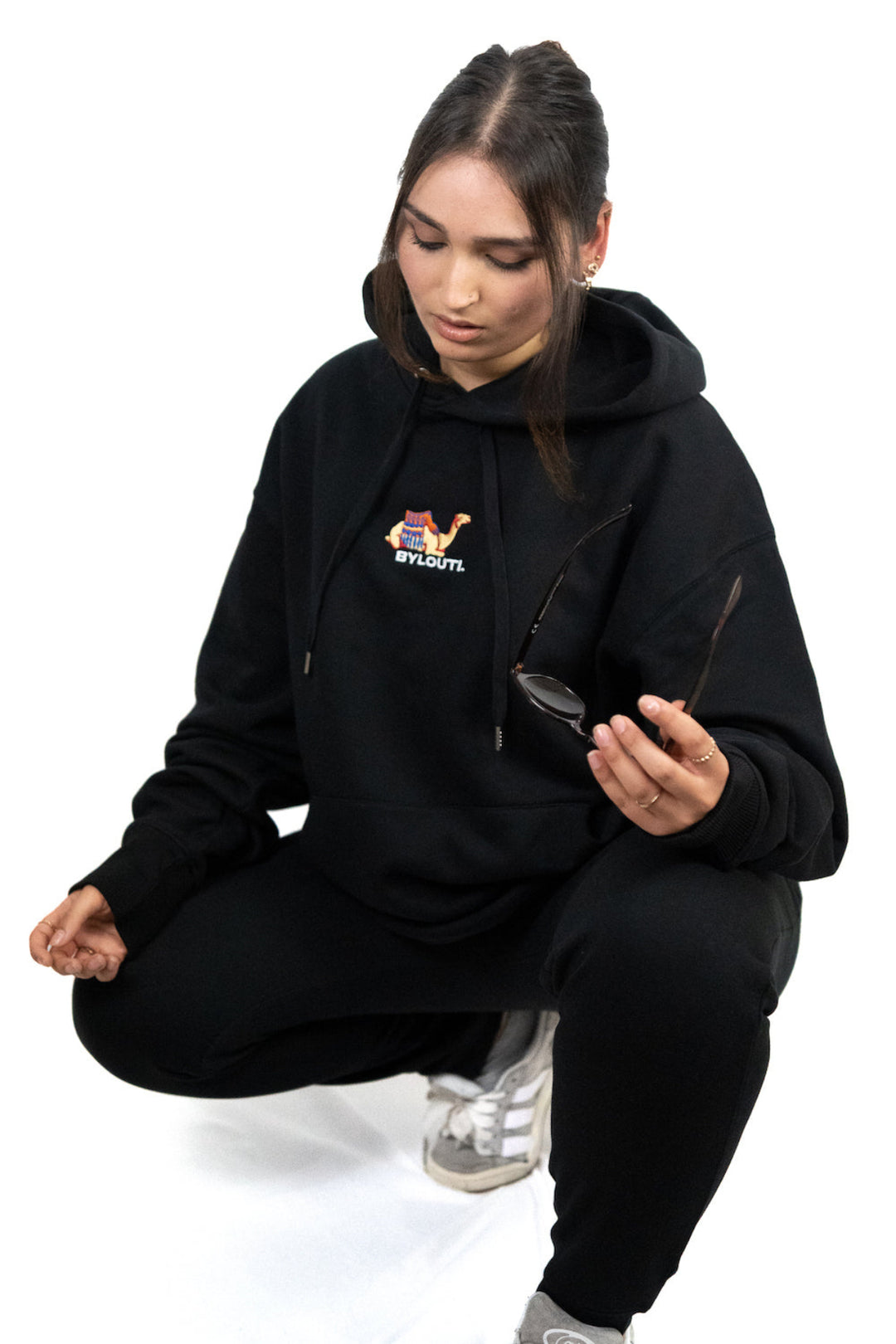 ByLouti-Camel - Organic Jogger Pants (Stick)