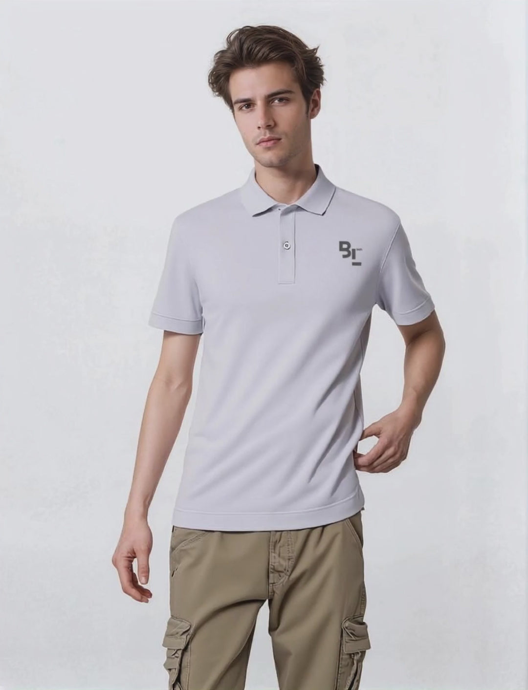 ByLouti-Modern - Organic Poloshirt (Stick)